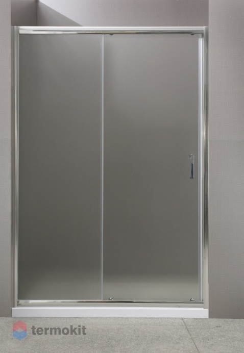 Душевая дверь в нишу BelBagno UNO 1850x1300 (матовое стекло) UNO-BF-1-130-P-Cr