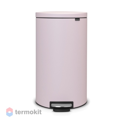 Мусорный бак Brabantia FlatBack+ 30л минерально-розовый 103988