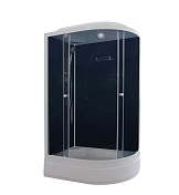 Душевая кабина Parly Classic 120x80 (тонированное стекло) левая белый CM121L
