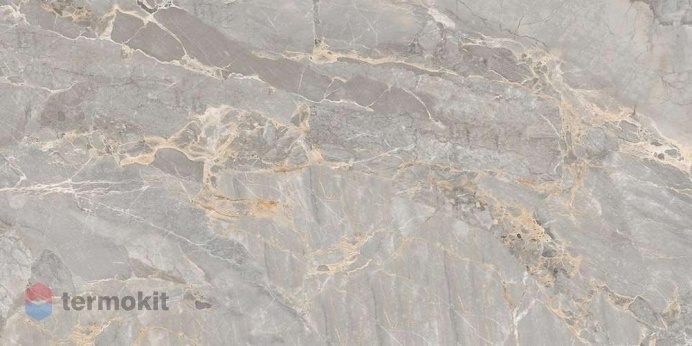 Керамогранит Global Tile Omega GT120604001MCR серый карвинг 60x120