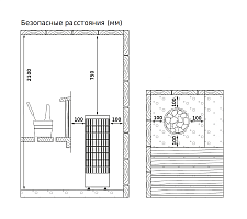 Электрическая печь для бани Harvia Cilindro PC165E/200E