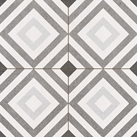 Керамическая плитка Kerlife Hydraulic William Silver напольная 45x45