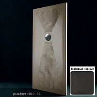 Душевой поддон Ceramica Althea 1200х900х30 черный матовый UPCM912#09