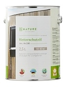 GNature 280, Wetterschutzöl Защитное атмосферостойкое масло для фасада с УФ фильтром, защитой от грибка и плесени, колеруемое