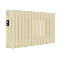 Стальной трубчатый радиатор Kohr Heim 3030/14 секций с боковым подключением 3/4 RAL1015