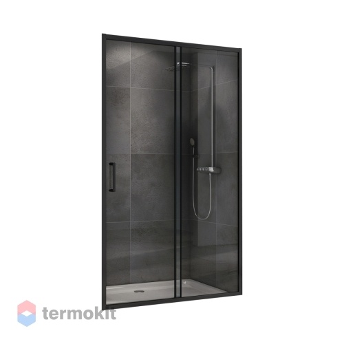 Душевая дверь ABBER Schwarzer Diamant 1500x1900 черный AG30150B5