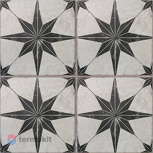 Керамогранит Etili Seramik Scintilla Black Pre-cut 45x45