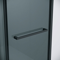 Душевой уголок Grossman Style 1950x1000x1000 (тонированное стекло) черный матовый 120.K33.05.1010.21.10