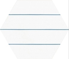 Керамогранит Codicer Porto Hex. Savona Blue 25x22
