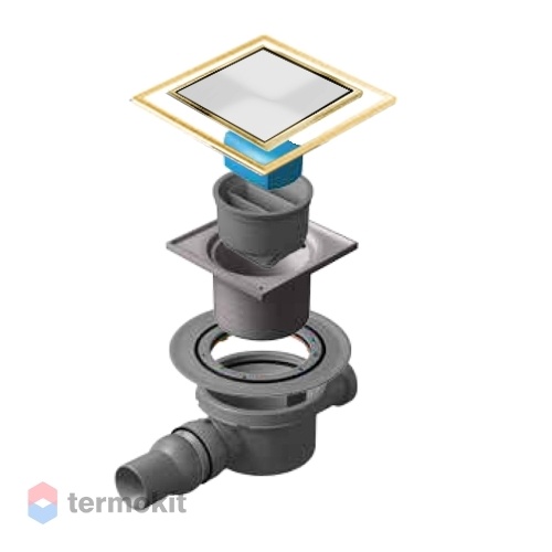 Сливной трап Pestan Confluo Standard Dry 2 White Glass Gold 13000176