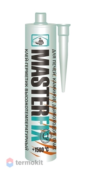 Герметик силикатный MASTERFIX 1500 C для печей и каминов