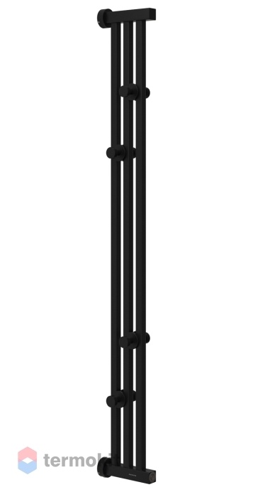 Электрический полотенцесушитель Сунержа Хорда 4.0 600х166 матовый чёрный арт. 31-0834-0600