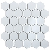 Керамическая Мозаика Starmosaic Hexagon small White Glossy (IDL1001) 27,2х28,2х4,5