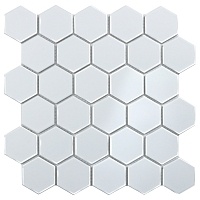 Керамическая Мозаика Starmosaic Hexagon small White Glossy (IDL1001) 27,2х28,2х4,5