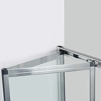 Душевой уголок WasserKRAFT Weser 900x1000x2000 серебристый 78F18