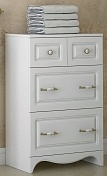 Комод Corozo Классика 55 напольный белый глянец SD-00000329