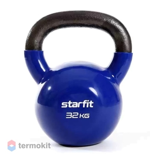 Гиря виниловая Starfit DB-401 синий 24 кг