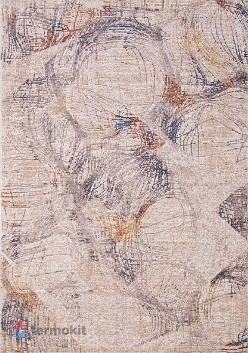 Ковёр Algan Zeus 120x200 прямоугольный кремовый/синий/бордовый 0B2499