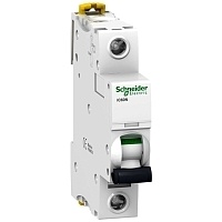 Автоматический выключатель Schneider Electric Acti 9 iC60N 1П 1A 6кА C A9F74101