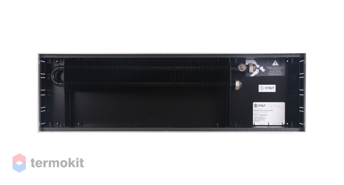Внутрипольный конвектор Stout SCN 110.300.800 с естественной конвекцией