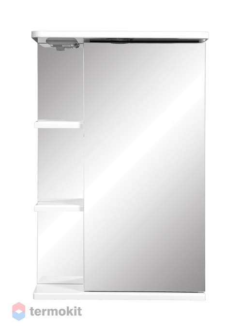Зеркальный шкаф Stella Polar Нелея 50/С правый белый SP-00000035