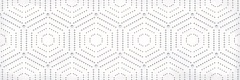 Керамическая плитка LB-Ceramics Парижанка 1664-0183 Декор Геометрия белый 20х60