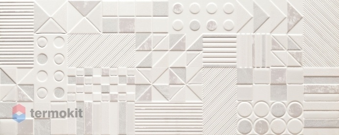 Керамическая плитка Tubadzin Modern Basalt D-B декор 29,8x74,8