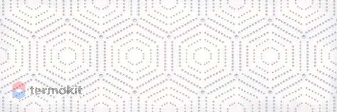 Керамическая плитка LB-Ceramics Парижанка 1664-0183 Декор Геометрия белый 20х60