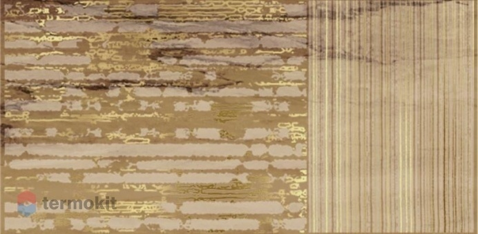 Керамогранит Brennero Venus Decor Lumia Gold Vison Lapp/Rett декор (комп/2шт) 30x60