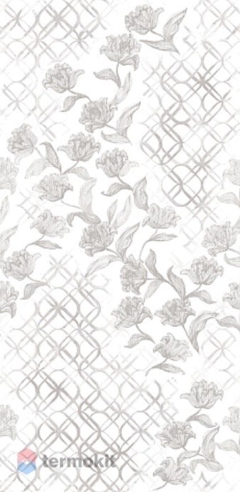 Керамическая плитка Azori Mallorca Grey декор 31,5x63