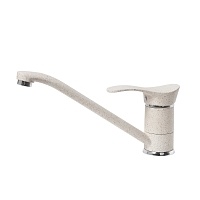 Смеситель для кухни AquaGranitEx бежевый C-1040 (328)