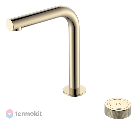 Смеситель для раковины Boheme TECH автоматический золото 158-G