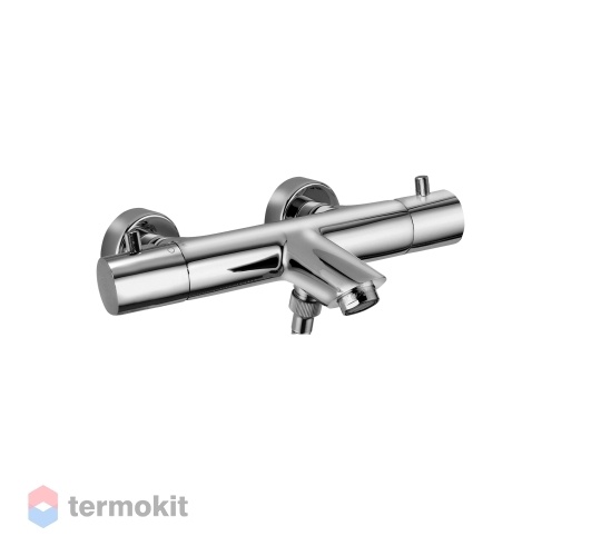 Смеситель для ванны и душа Paffoni LIGHT с термостатом хром LIQ022CR