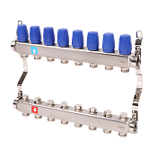 Распределительные коллекторы MVI из нержавеющей стали в сборе без расходомеров