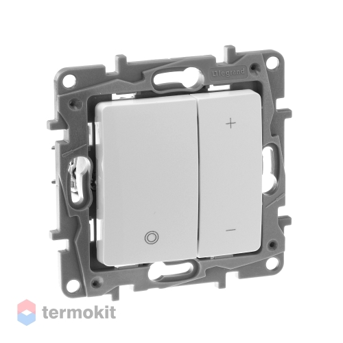 Светорегулятор нажимной Legrand Etika Легранд Этика белый 672218