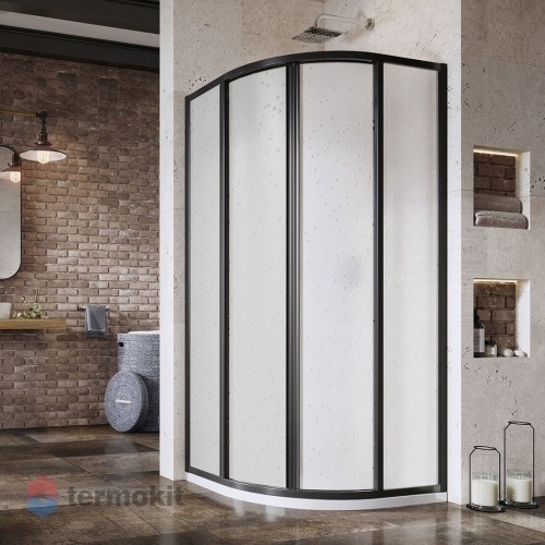 Душевой уголок Ravak Supernova 1950x800x800 черный 3114O30211
