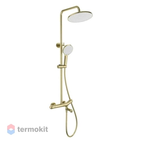 Душевая система с термостатом WONZON & WOGHAND Золото WW-B3057-A-BG