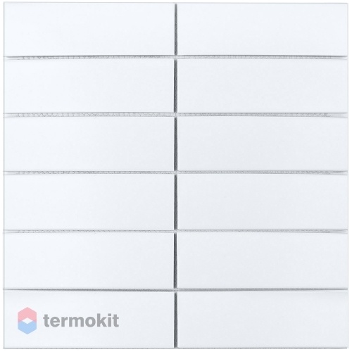 Керамическая Мозаика Starmosaic White Matt (V-VW56000) 30x30x6 (47x147)