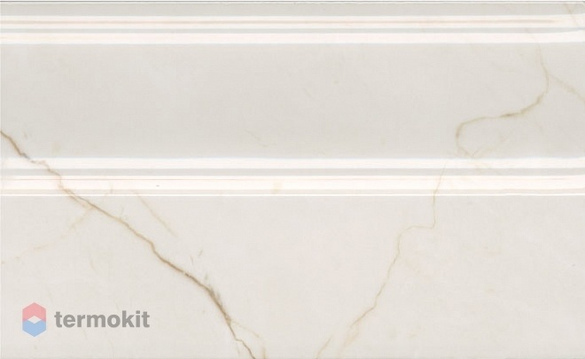 Керамическая плитка Kerama Marazzi Театро FMB022R плинтус беж светлый обрезной 25x15x15