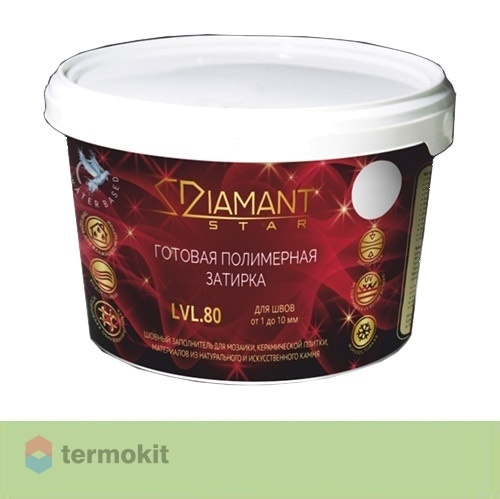 Затирка Диамант полимерная Diamant Star 822 лайм (2 кг)