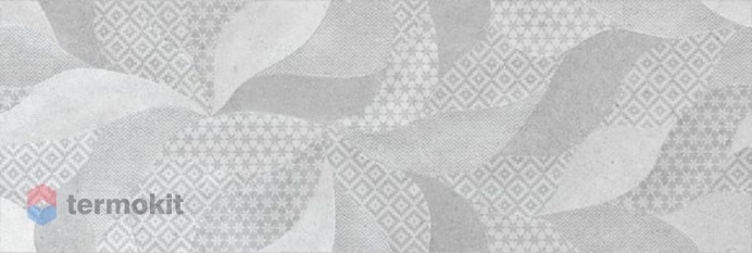 Керамическая плитка Керамин Сидней 1Д декор серый пэчворк 25х75