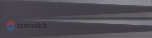 Керамическая плитка Wow Stripes Transition Graphite Matt настенная 7,5x30
