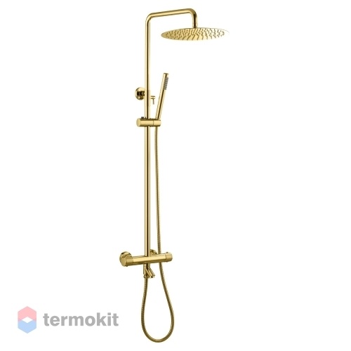 Душевая система Boheme UNO с термостатом Gold 468-T-G