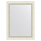 Зеркало в багетной раме EVOFORM DEFINITE 54 белый с серебром BY 7615