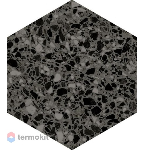 Керамогранит DNA Tiles Terrazzo Graphite 32x36,8