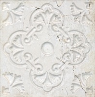Керамическая плитка Aparici Aged White Ornato настенная 20х20