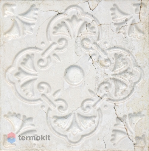 Керамическая плитка Aparici Aged White Ornato настенная 20х20