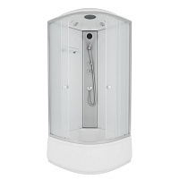 Душевая кабина Niagara Eco 100x100 (матовое стекло) серебро NG-7309-14