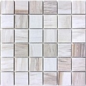 Мозаика Caramelle Mosaic Pietrine 7mm Nuvola rosato Pol (4,8x4,8) 30,5x30,5