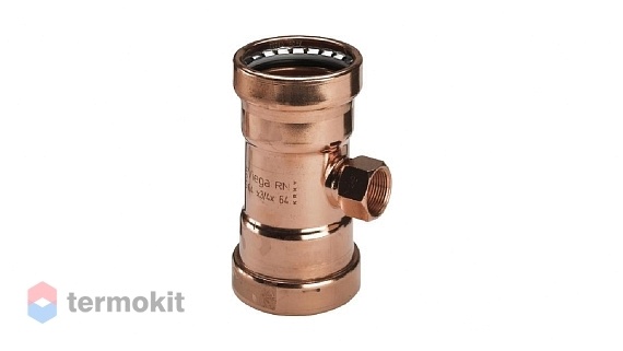 Viega медный тройник с внутренней резьбой 76,1x3/4"x76,1 Profipress XL